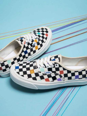 Vans Authentic 44 Dx 'anaheim Factory' - Needlepoint/checkerboard