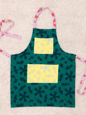 Dusen Dusen Apron - Green Penrose