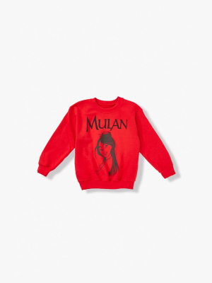 Girls Mulan Graphic Sweatshirt (kids)