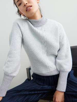 Adilyn Cable-knit Sweater