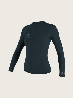 Women's Hybrid L/s Rash Guard