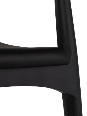 Nuevo Saal Dining Chair - Black