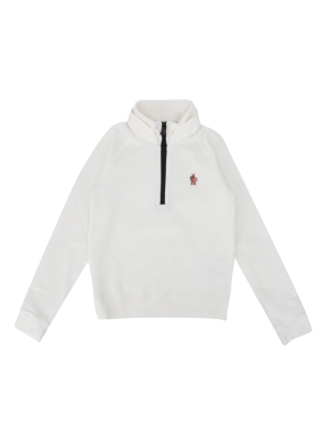 Moncler Enfant Half Zip Sweatshirt