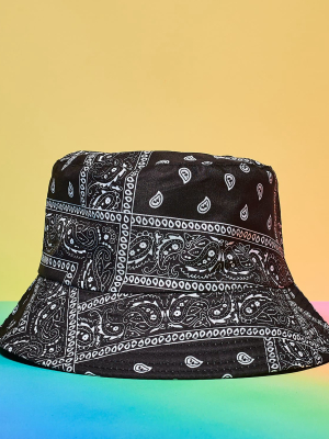 Cow Print Bucket Hat