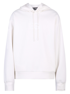 Dolce & Gabbana Logo Embroidered Hoodie