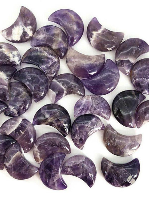 Dream Amethyst Moon Shaped Crystal