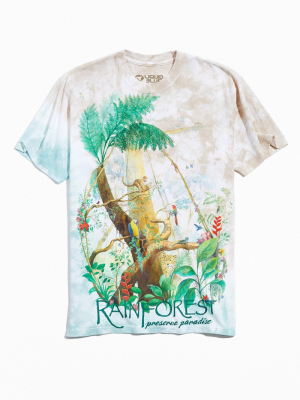 Rainforest Tie-dye Tee