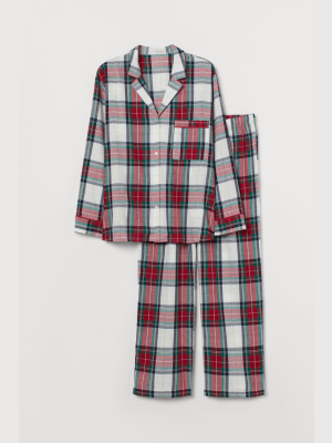 H&m+ Flannel Pajamas