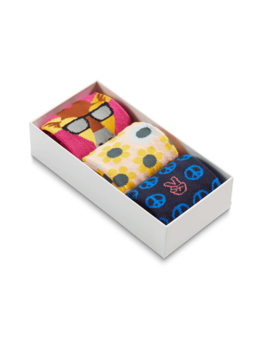 Kid's 3-pack Chill Vibes Socks Gift Box