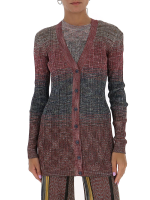 Missoni V-neck Ribbed Cardigan