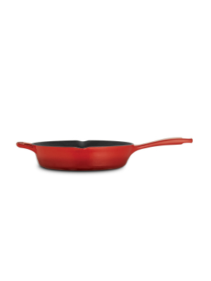 Tramontina Gourmet 10" Enameled Cast Iron Skillet Red