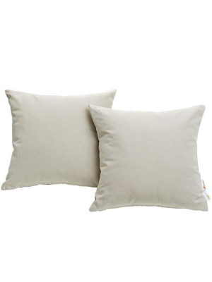 Santa Maria 2 Piece Outdoor Patio Pillow Set