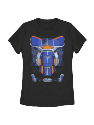 Women's Marvel Black Widow Taskmaster Costume T-shirt