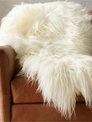 Icelandic Sheepskin Throw