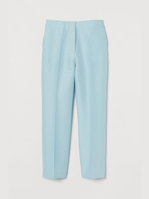 Wool-blend Ankle-length Pants