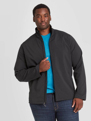 Men's Big & Tall Fullzip Softshell Jacket - Goodfellow & Co™