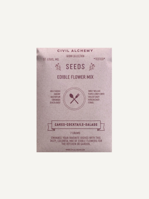 Seed Mix Packet