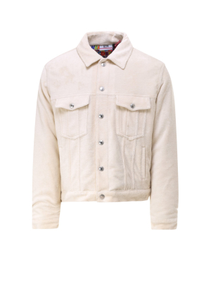 Gcds Buttoned Teddy Jacket