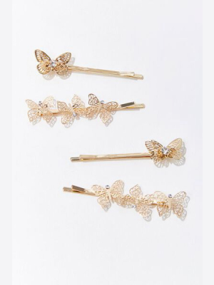 Butterfly Bobby Pin Set