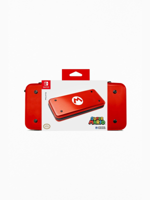 Hori Nintendo Switch Mario Edition Alumi Metal Vault Case