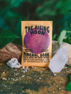 Mineral Soak | The Rising Moon | Wild Yonder Botanicals