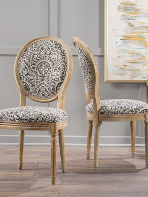 Set Of 2 Phinnaeus Dining Chair - Christopher Knight Home