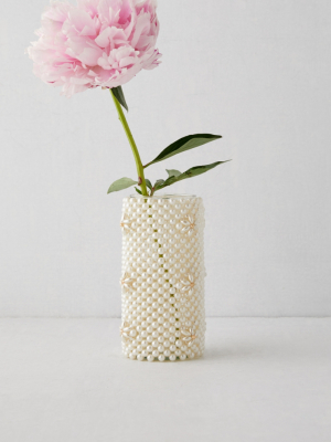 Annabelle Beaded Vase