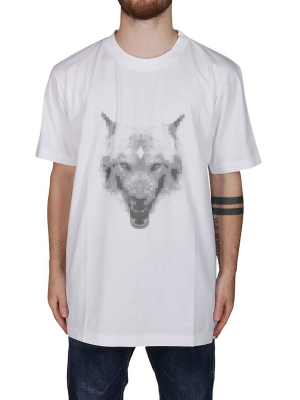 Marcelo Burlon County Of Milan Cross Wolf Print T-shirt