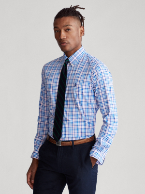 Plaid Performance Twill Shirt