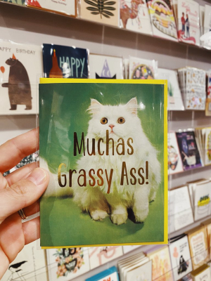 Muchas Grassy Ass Card