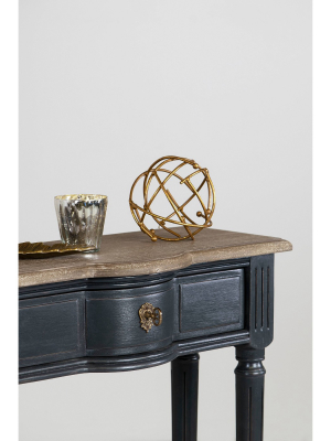 Lydia Console Table Black - East At Main