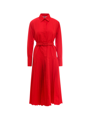 Valentino Belted Shirt Dress