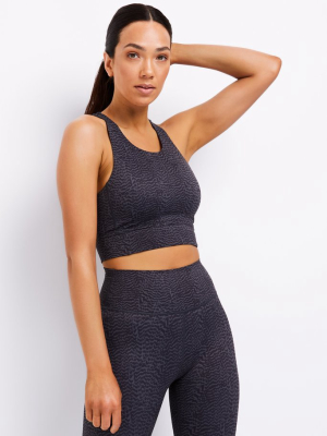 Savannah (charcoal) Sports Bra