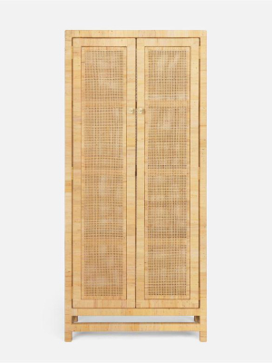 Isla Cabinet Natural Peeled Rattan