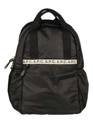 A.p.c. Repeat Padded Front Zip Backpack