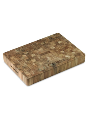 Proteak End-grain Rectangular Cutting Board