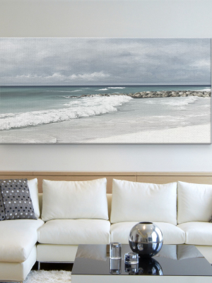 27"x54" Surfside Light By Studio Arts Art On Canvas - Fine Art Canvas