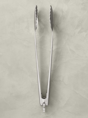 Williams Sonoma Stainless Steel Handled Bbq Tongs
