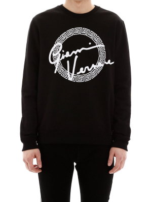 Versace Gv Signature Sweatshirt