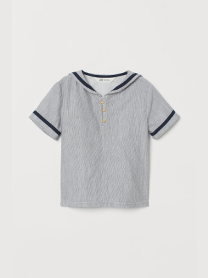 Cotton Sailor Shirt