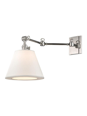 Hillsdale Swing Arm Wall Sconce