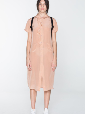 Gorilla Shirt Dress - Old Pink