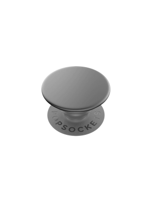 Popsockets Aluminum Popgrip Cell Phone Grip & Stand - Black