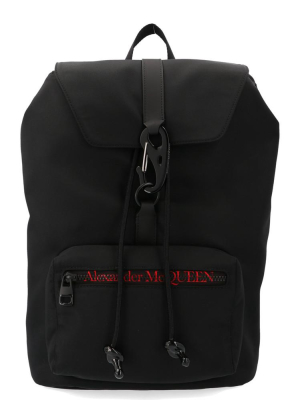 Alexander Mcqueen Urban Logo Backpack