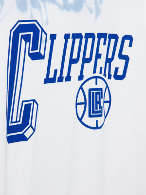 Nba Los Angeles Clippers Tie Dye Flea Market Long Sleeve Tee