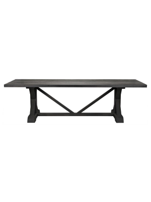 Cfc X-dining Table - Large - Black