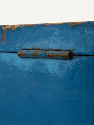 Antique Painted Trunk