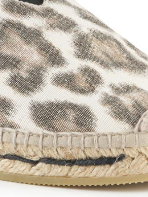 Barceloneta Canvas Espadrilles - Leopard (elastic Inseam)