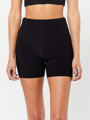 Black Tejeda Shorts