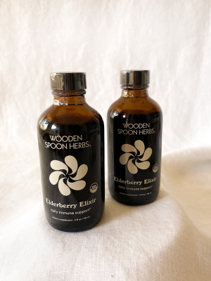 Wooden Spoon Herbs Elderberry Elixir